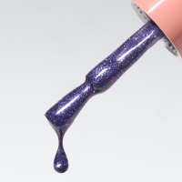 Гель лак для ногтей &laquo;CAT`S EYE SHINE&raquo;, 3-х фазный, 10 мл, LED/UV, цвет фиолетовый (42)