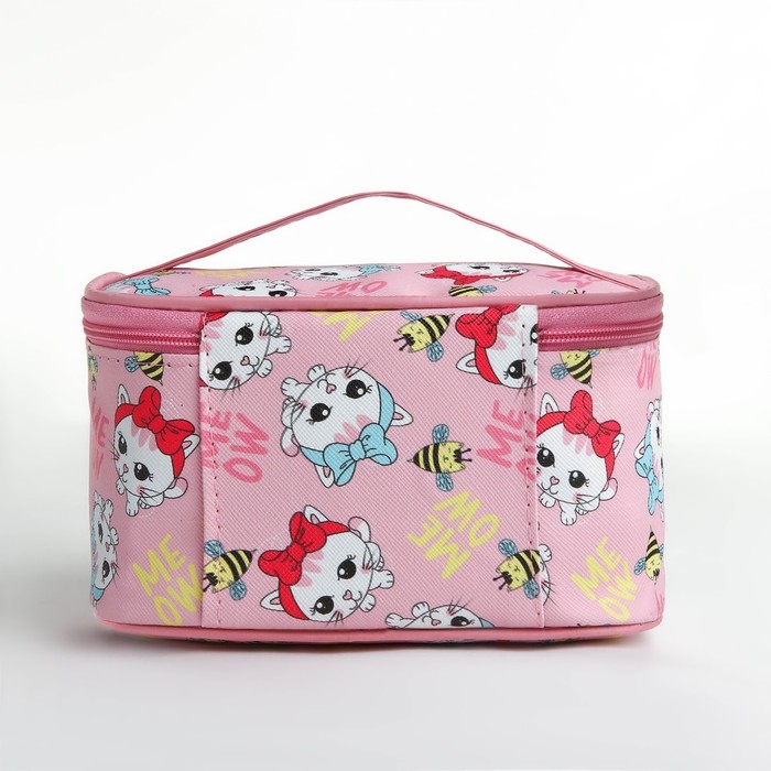 Косметичка на молнии, цвет розовый Косметичка на молнии, цвет розовый