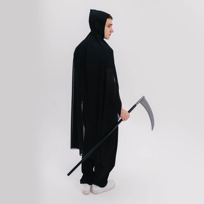 Карнавальный набор &laquo;Ночной кошмар&raquo;, плащ и жезл