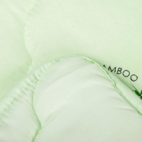 Одеяло облегчённое Адамас "Бамбук", размер 140х205 &plusmn; 5 см, 200гр/м2, чехол п/э