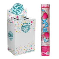 Пневмохлопушка &laquo;Горько!&raquo;, фольга, сердце с пожеланиями, 30 см