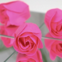 Мыльные розочки, фуксия, набор 6 шт. Мыльные розочки, фуксия, набор 6 шт.