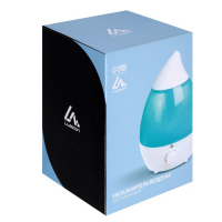 Увлажнитель воздуха Luazon LHU-04, ультразвуковой, 18 Вт, 2 л, 35 м2, бело-голубой Увлажнитель воздуха Luazon LHU-04, ультразвуковой, 18 Вт, 2 л, 35 м2, бело-голубой