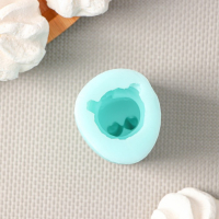 Силиконовый молд «Зайка с морковкой», 3×3,5×5,3 см, цвет бирюзовый Силиконовый молд «Зайка с морковкой», 3×3,5×5,3 см, цвет бирюзовый