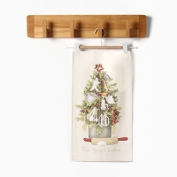 Новый год. Полотенце кухонное: Новый год «Этель» New Year`s kitchen 40х70 см, 100% хл, саржа 190 г/м2 Новый год. Полотенце кухонное: Новый год «Этель» New Year`s kitchen 40х70 см, 100% хл, саржа 190 г/м2