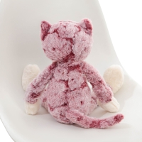 Мягкая игрушка «Кот», 50 см, цвет вишнёвый Мягкая игрушка «Кот», 50 см, цвет вишнёвый