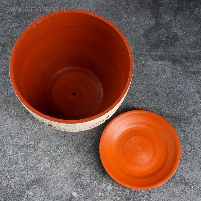 Горшок цветочный подсолнух 3,5 л