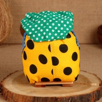 Домовой Санёк "Дом - полная чаша", с ложкой, 19 х 17 см, микс Домовой Санёк "Дом - полная чаша", с ложкой, 19 х 17 см, микс