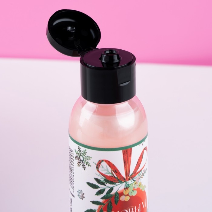 Гель для душа &laquo;С Новым Годом!&raquo;, 100 мл, аромат ягодного пирога, ЧИСТОЕ СЧАСТЬЕ