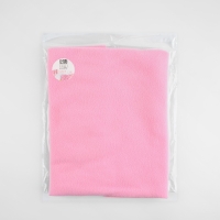 Лоскут флис, односторонний, 50 &times; 50 см, 190 г/м, цвет светло-розовый №3A