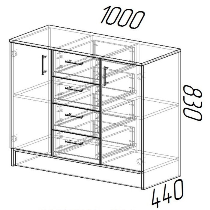 Спальный гарнитур ЭКО (комплект 6 предметов)  кровать 1600х2000