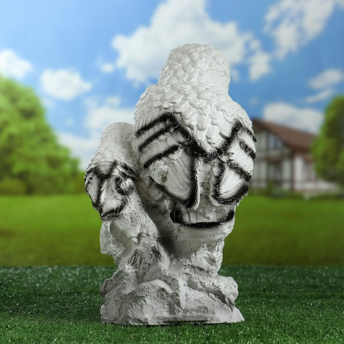 Садовая фигура Садовая фигура "Совы полярные" 33см