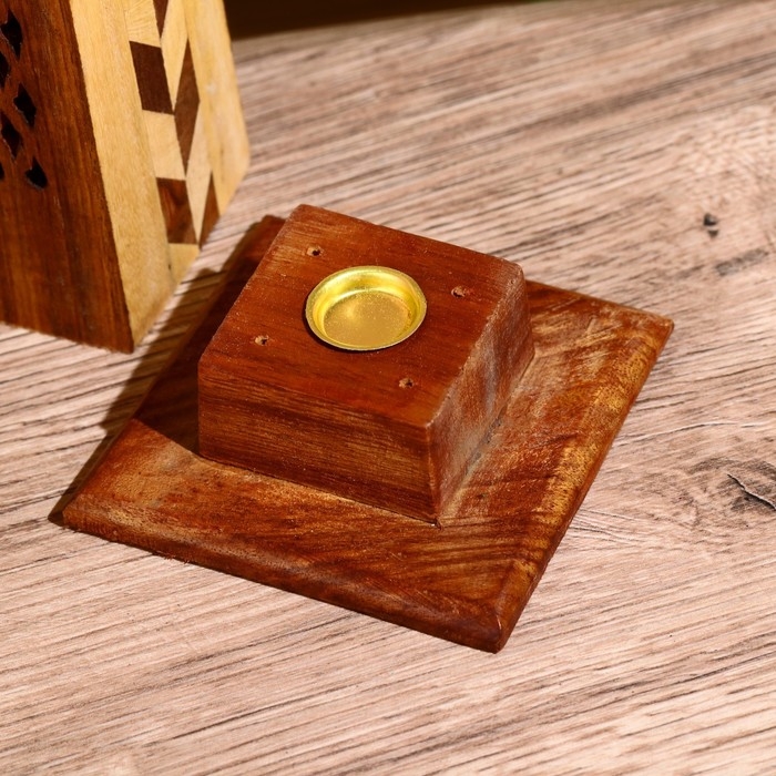 Коробочка для благовония Коробочка для благовония "Башня" дерево, 30 см