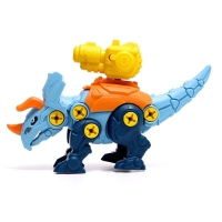 Винтовой конструктор &laquo;ДиноМир&raquo;, трицератопс