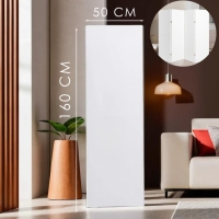 Ширма интерьерная (панель доборная) "Белая", 50 х 160 см (петли в комплекте)