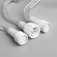 Гирлянда &laquo;Водопад&raquo; 2 &times; 3 м, IP44, УМС, белая нить, 800 LED, свечение белое, 8 режимов, 220 В