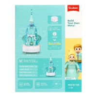 Конструктор &laquo;Розовая мечта. Музыкальная коробочка&raquo;, световые и звуковые эффекты, 420 деталей