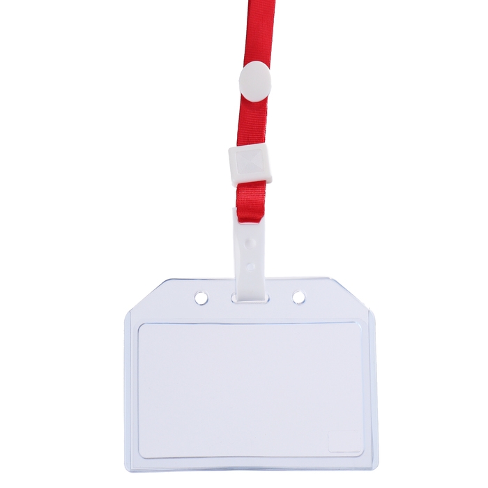 Бейдж горизонтальный 85 х 54 мм, ErichKrause прозрачный корпус, текстильная лента, цвет микс Бейдж горизонтальный 85 х 54 мм, ErichKrause прозрачный корпус, текстильная лента, цвет микс