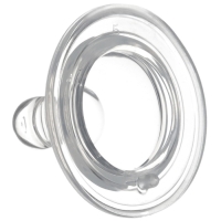 Соска на  бутылочку, антиколикова, от 6 мес., Baby 1, широкое горло,  быстрый поток, &Oslash;50 мм., 2 шт.