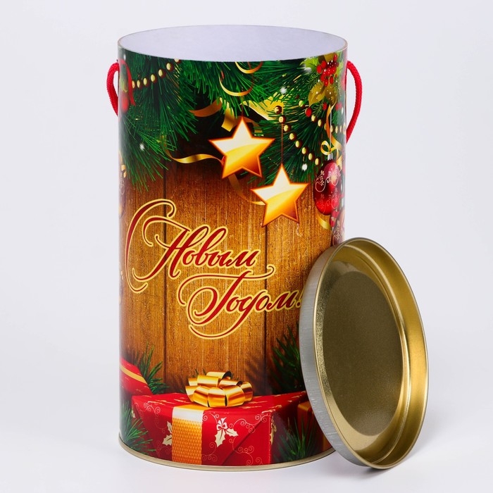 Новый год. Подарочная коробка, тубус «Подарки» 120х220мм. Новый год. Подарочная коробка, тубус «Подарки» 120х220мм.