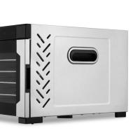 Сушилка для овощей и фруктов Kitfort KT-1963, 600 Вт, 6 ярусов, чёрно-серебристая Сушилка для овощей и фруктов Kitfort KT-1963, 600 Вт, 6 ярусов, чёрно-серебристая