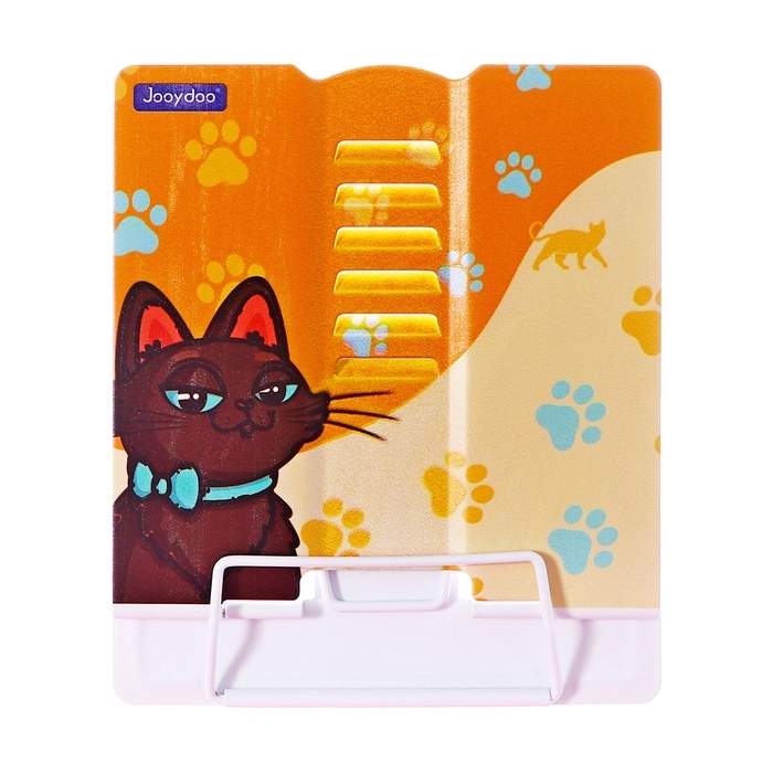 Подставка для книг металл 15,2 х 15,2 х 12,5см Котик