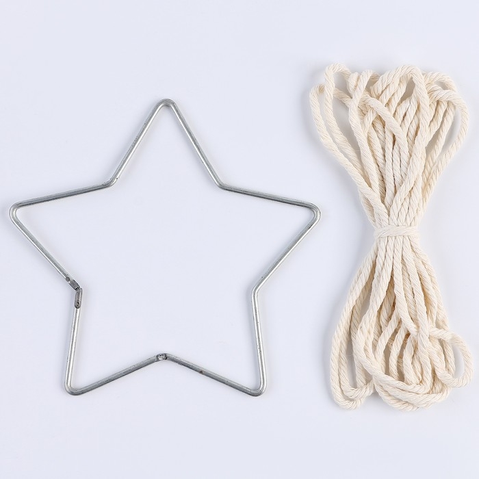 Ёлочная игрушка своими руками на новый год &laquo;Звездочка&raquo;, новогодний набор для творчества