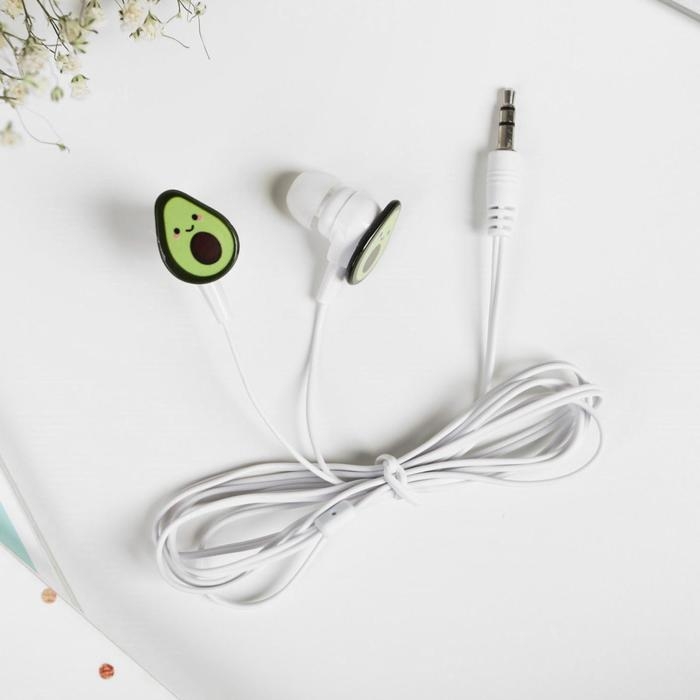 Наушники в коробке &laquo;Авокадо&raquo;, 17,8 х 21,9 см.