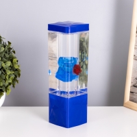 Лава-лампа "Мишка" LED 2Вт от батареек 3хАА синий 7х7х24 см Лава-лампа "Мишка" LED 2Вт от батареек 3хАА синий 7х7х24 см