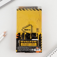 Подарочный набор &laquo;100% крутой мужик&raquo;: планинг 50 листов, стикеры-закладки и ручка пластик