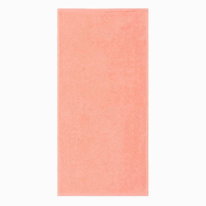Полотенце махровое "Этель" 30*60 см, цв. персиковый, 100% хлопок, 340 г/м2