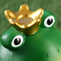 Садовая фигура "Принцесса лягушка" 9х18х17см Садовая фигура "Принцесса лягушка" 9х18х17см