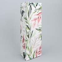 Пакет подарочный под бутылку, упаковка, &laquo;Для тебя&raquo;, 13 х 32 х 11.3 см