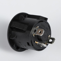 Выключатель кнопочный с подсветкой, с фиксацией, красный Выключатель кнопочный с подсветкой, с фиксацией, красный