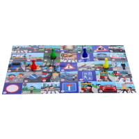 Настольная игра &laquo;Изучаем ПДД&raquo;, 2-4 игрока, 5+