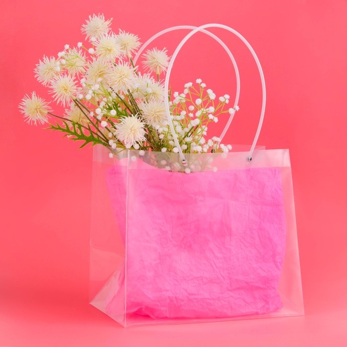 Пакет подарочный ПП, прозрачный 30 х 20 х 27 см Пакет подарочный ПП, прозрачный 30 х 20 х 27 см