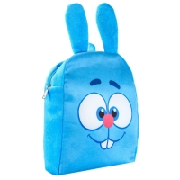 Рюкзак плюшевый с карманом, 25,5 х 33 х 11 см "Крош", Смешарики Рюкзак плюшевый с карманом, 25,5 х 33 х 11 см "Крош", Смешарики