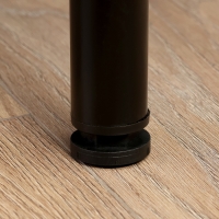 Стол круглый кухонный Цент, 1000х1000х750, Дуб крафт золото