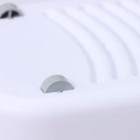 Ведро для уборки складное Raccoon, 17 л, 55&times;25&times;20 см, дно 45&times;15 см, цвет белый