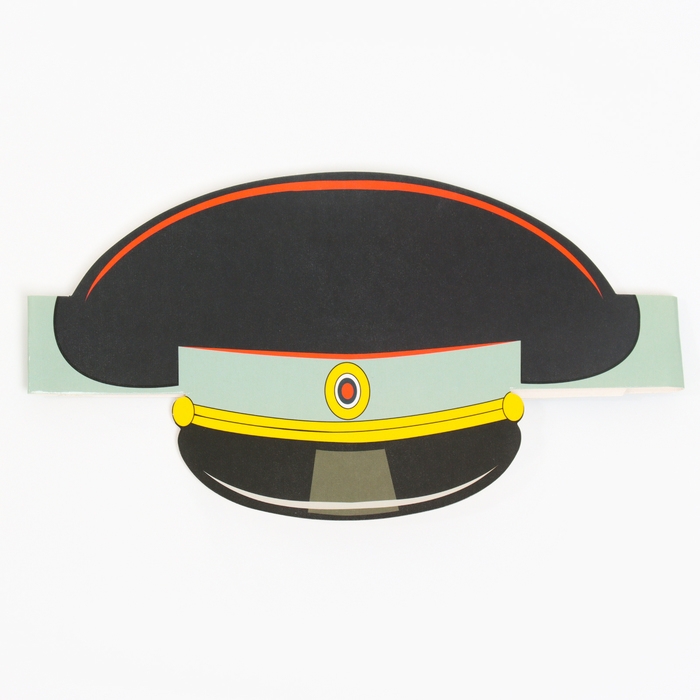 Ободок «Фуражка полицеского», картон Ободок «Фуражка полицеского», картон