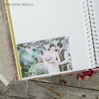 Фотоальбом магнитный 30 листов "Любовь" 23x28см МИКС