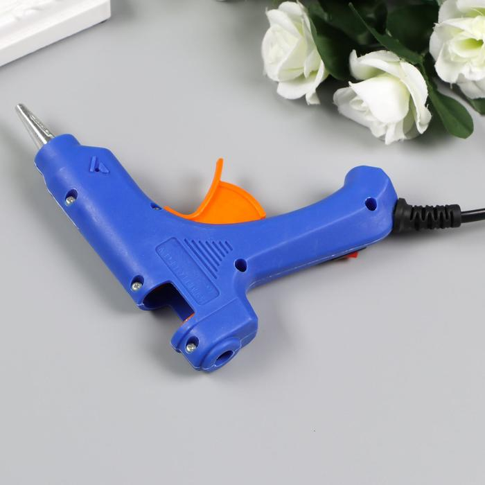 Клеевой пистолет 13,5х11 см питание: сетевой, диаметр стержня - 7 мм МИКС Клеевой пистолет 13,5х11 см питание: сетевой, диаметр стержня - 7 мм МИКС