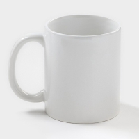 Кружка - хамелеон керамическая Доляна &laquo;Бодрость&raquo;, 350 мл, цвет белый