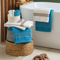 Полотенце махровое Love Life &laquo;Адажио&raquo; 50х90 см, морской, 100% хл, 450 гр/м2