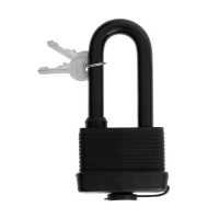 Замок навесной LOCKLAND, 65 мм, влагозащищенный, длинная дужка, 2 ключа, цвет черный Замок навесной LOCKLAND, 65 мм, влагозащищенный, длинная дужка, 2 ключа, цвет черный