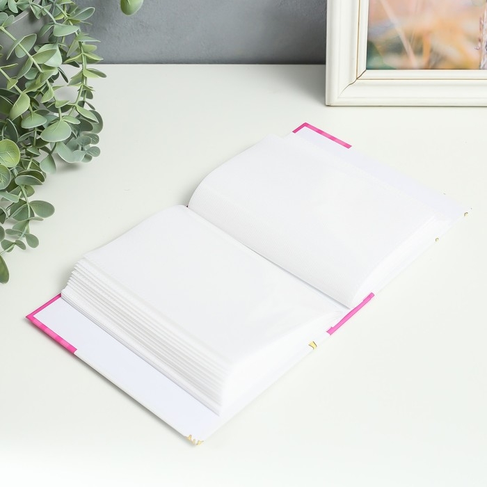 Фотоальбом на 100 фото 10х15 см Фотоальбом на 100 фото 10х15 см "Русалочка" МИКС в коробке 30,5х16,5 см