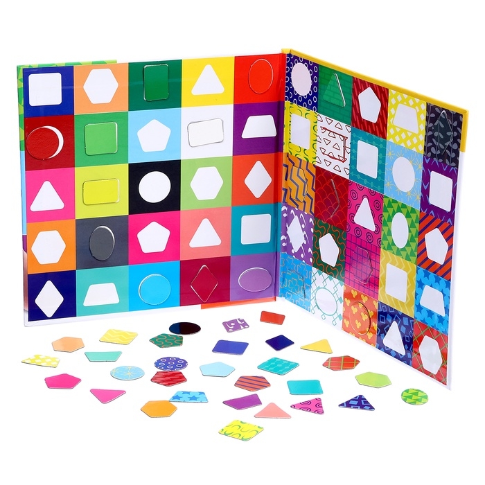 Магнитная мозаика "Изучаем цвета и формы"