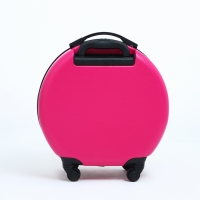 Чемодан детский 33 л (S), отдел на молнии, цвет фуксия