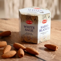 Аромаконусы НЕМ 40 шт Белый шалфей Аромаконусы НЕМ 40 шт Белый шалфей