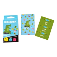 Игра настольная «Крокодилиус», от 4 игроков, 5+ Игра настольная «Крокодилиус», от 4 игроков, 5+